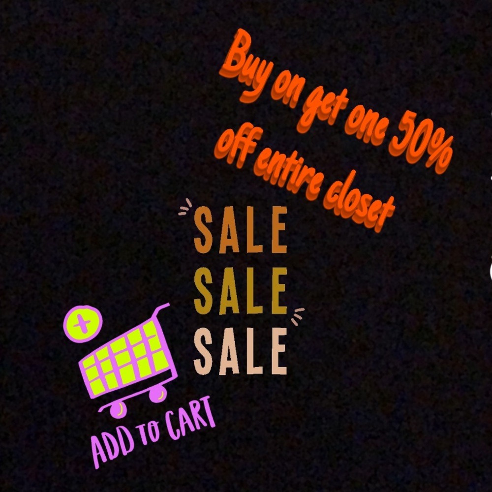 SALE! BOGO 50%